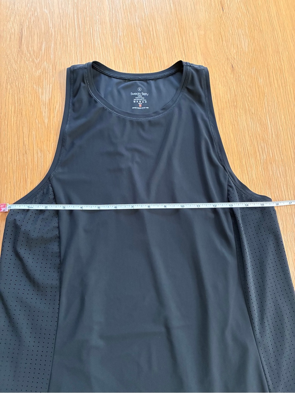 Sweaty Betty-Explorer Ace Midi Tank Dress-Black-Sleeveless-Athletic-Casual-S - Picture 11 of 11